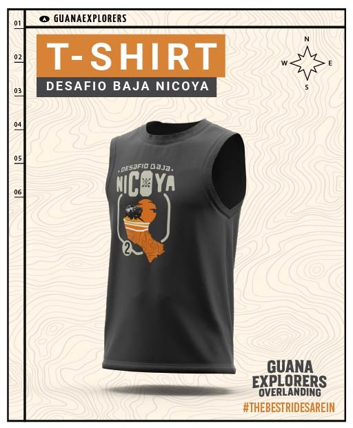 Camiseta sin mangas (Tank Top) Guana Explorers — Colección Desafío Baja Nicoya